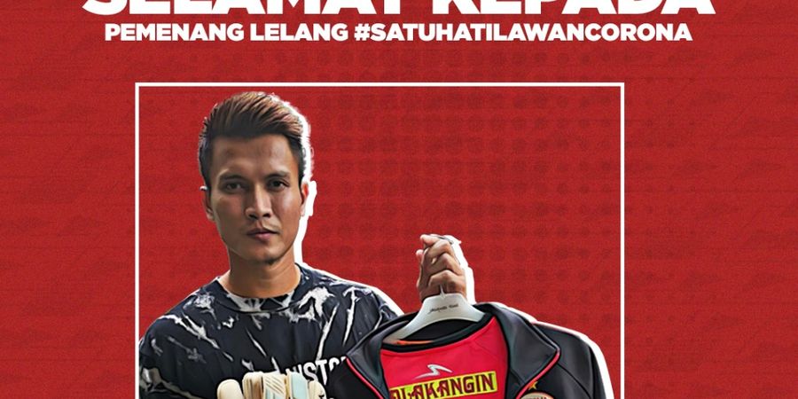 Habiskan Lebih dari Rp 30 Juta, Pemenang 3 kali Lelang Persija Ungkap Tekadnya