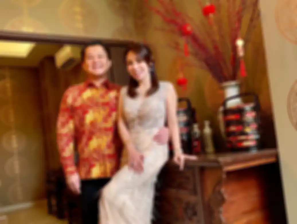 Femmy Permatasari dan suami