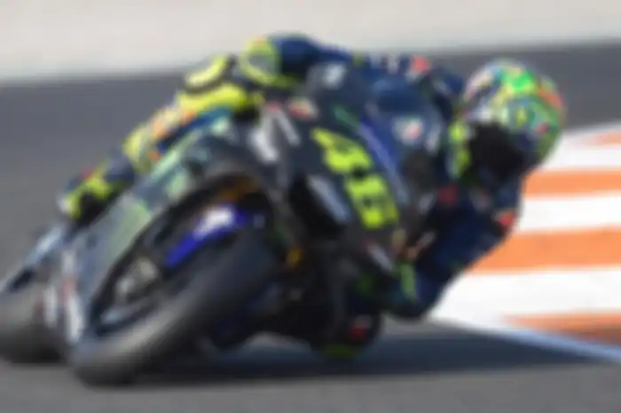 Valentino Rossi melakukan tes pasca-musim kedua di Valencia dengan fairing baru