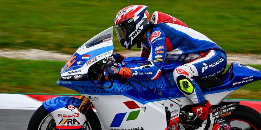 Hasil Kualifikasi Moto2 Valencia 2022 - Fernandez dan Ogura Berdekatan, Duo Pertamina Mandalika SAG Start Dari Posisi Ini