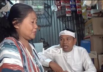 Gubuk Jualannya Terancam Dibongkar, Pedagang Kopi Ini Nangis, Dedi Mulyadi Berikan Solusi