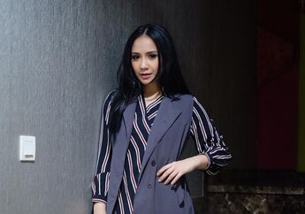 Tips Tampil Langsing ala Nagita Slavina dengan Padu Padan Outfit Stripes, Berkelas dan Stylish!