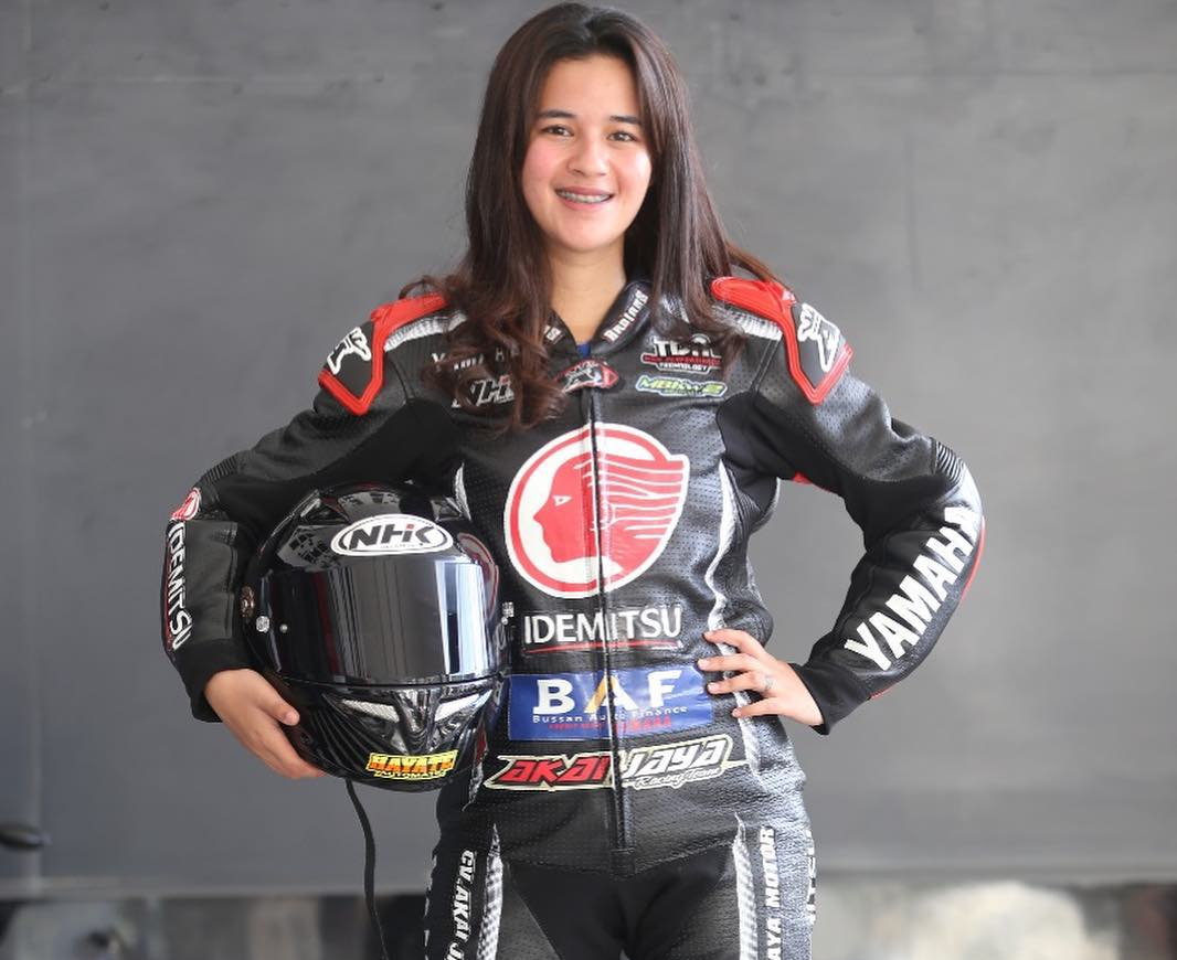 Sabrina Sameh, kakak Susan Sameh yang ternyata seorang pembalap.