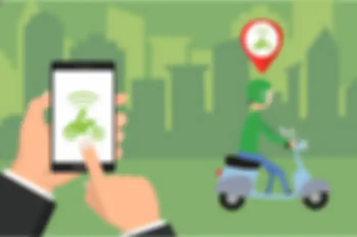 Ilustari Ojek Online