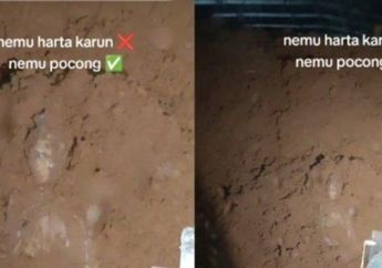 Viral, Video Penemuan Pocong di Tambang Galian yang Terkubur, Auto pada Heboh: Kayanya Itu Kuburan