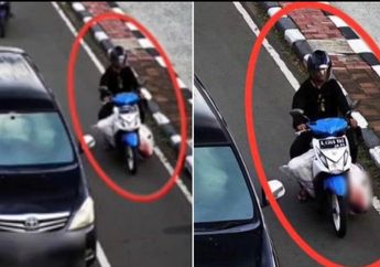 Heboh Penemuan Mayat dalam Karung di Saluran Air, Pelaku Terekam CCTV Saat Bawa Jasad Naik Motor