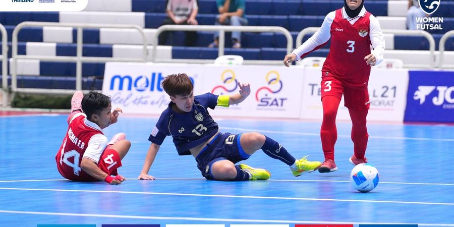 Hasil ASEAN Women's Futsal Championship 2026 - Indonesia Dibelasah Thailand 0-3