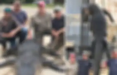 Monster Sungai Sepanjang 4,3 Meter dengan Bobot 363 Kg Ini Berhasil Dibekuk dari Atas Kapal, Simak Kengeriannya!