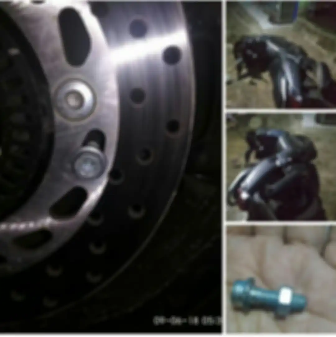 Cuma modal baut untuk mengamankan motor dari pelaku curanmor