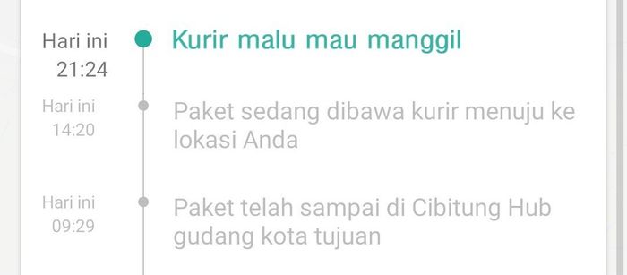 Kurir introvert