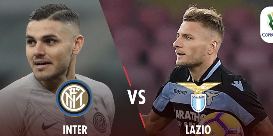 Inter Milan Digempur Habis Lazio pada Perempat Final Coppa Italia