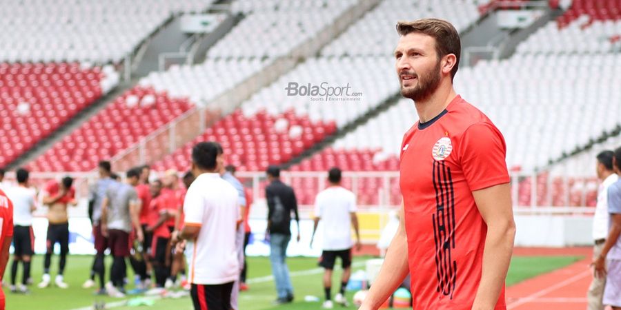 Tak Sabar, Bek Persija Jakarta Marco Motta Bermimpi Main di Stadion JIS