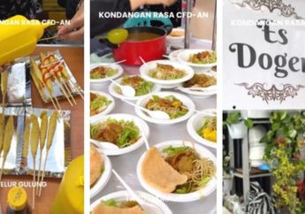 Viral, Acara Hajatan Ini Bikin Tamu Undangan Serasa Lagi Jalan-jalan di CFD, Menu Jamuannya Ada Telur Gulung hingga Es Doger: Fix Orangnya Royal!