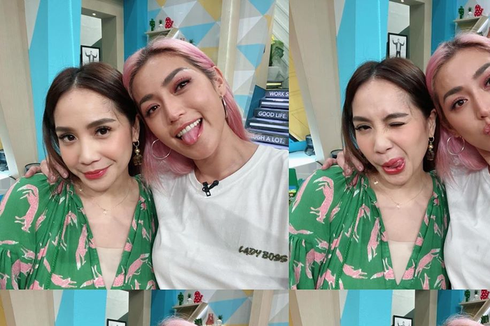 Nagita Slavina dan Jessica Iskandar 