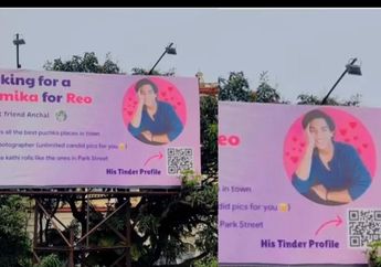 Demi Menjemput Jodoh, Pria Ini Rela Pasang Baliho untuk Promosikan Dirinya ke Calon Kekasih Hati hingga Viral!