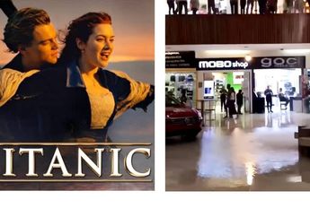Diiringi Soundtrack Film Titanic, Sebuah Mal Mewah di Mexico Mendadak Diterjang Banjir