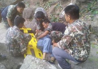 Tega! Diduga Incar Harta, Seorang Suami Dorong Istri yang Sedang Hamil dari Tebing 34 Meter, Begini Kondisi Wanita Berbadan Dua Tersebut