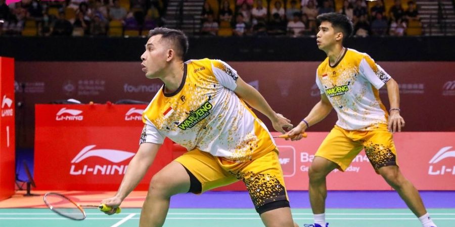 Hasil Hong Kong Open 2024 - Tanpa Didampingi Pelatih, Sabar/Reza Bikin Leo/Bagas Tak Berkutik dalam Derbi