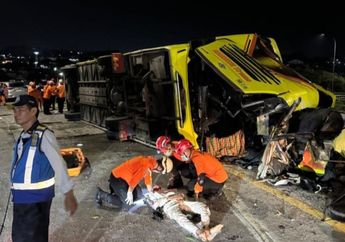 Kronologi Kecelakaan Bus di Tol Exit Krapyak Semarang, 16 Orang Dilaporkan Tewas