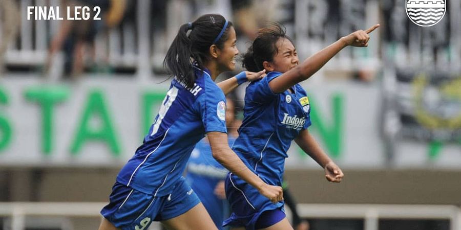 Menang atas Tira-Persikabo, Persib Putri Sah Jadi Ratu Sepak Bola Nasional