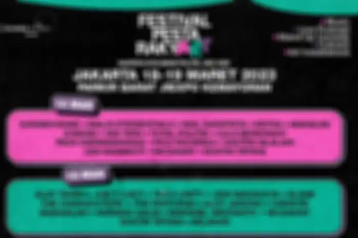 Berikut informasi lengkap soal Festival Pesta Rakyart