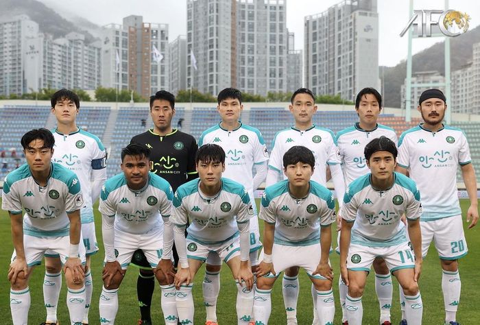 Pemain timnas Indonesia, Asnawi Mangkualam, kembali masuk skuad Ansan Greeners saat menghadapi Busan IPark pada pekan kelima Liga Korea 2