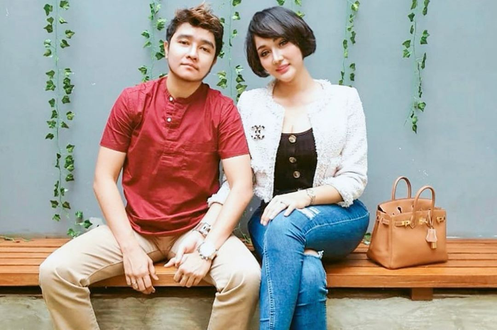 Momen kebersamaan Abash dan Lucinta Luna.