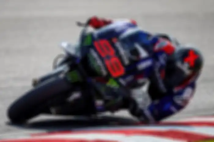 Penampakan Jorge Lorenzo kembali menunggangi motor MotoGP Yamaha YZR-M1 di sesi shakedown tes pramusim MotoGP 2020 Sepang hari ketiga, (4/2/2020)