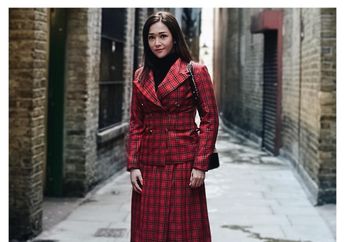 Tampilan Modis Maia Estianty dengan Dress, Berkelas Banget !