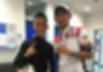 Pelatih Formula 1 Kasih Semangat Dimas Ekky Sebelum Tampil di Moto2 Malaysia