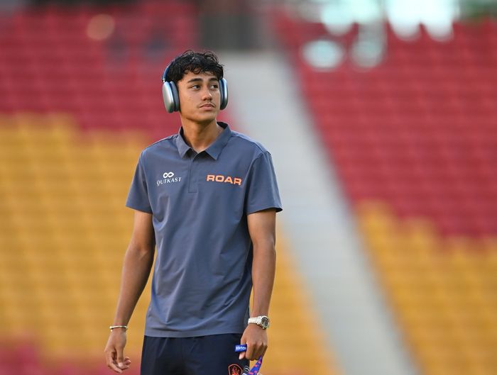 Penyerang timnas Indonesia, Rafael Struick turut bermain saat Brisbane Roar kalah 1-4 dari Melbourne City, Jumat (6/12/2024).