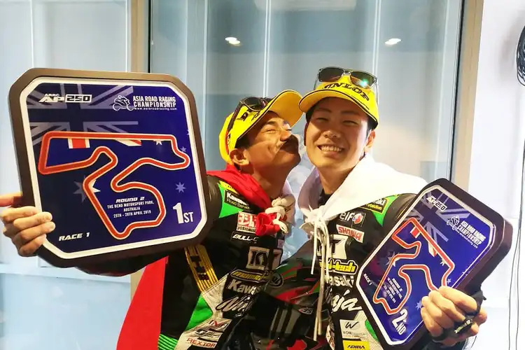 Senang Banget, Video AM Fadly Rayakan Kemenangan Pertama di ARRC AP250 Australia