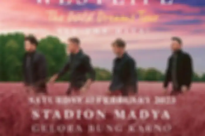 Informasi lengkap konser Westlife di Stadion Madya GBK Jakarta 2023.