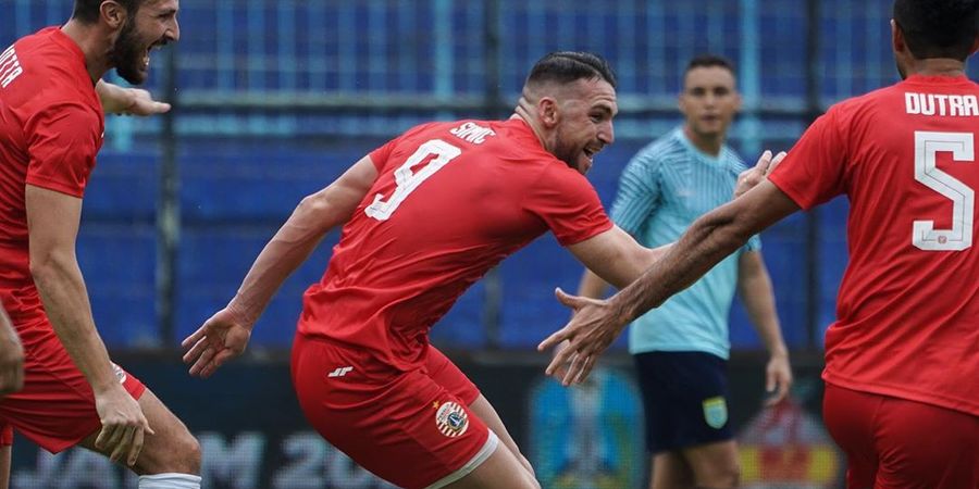 Piala Gubernur Jatim 2020 - Simic Hattrick, Persija Bungkam Persela