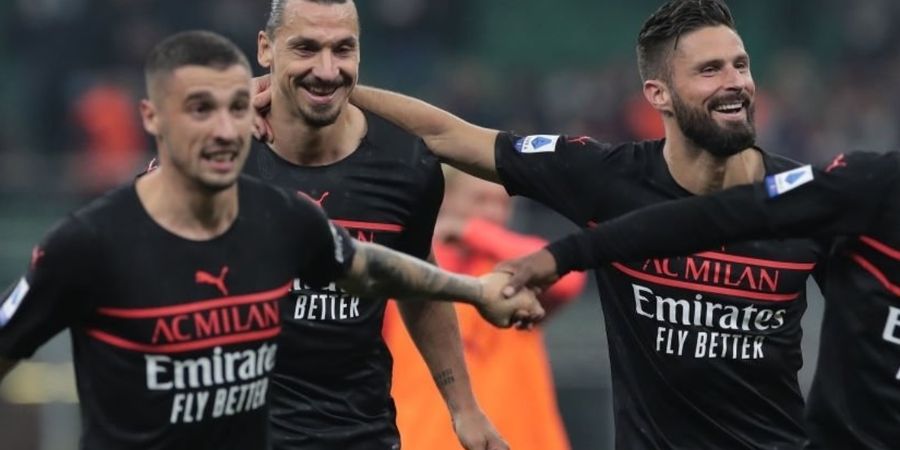 Susunan Pemain Inter Milan vs AC Milan - Giroud Gantikan Ibrahimovic, Adu Tajam dengan Kompatriot Lionel Messi