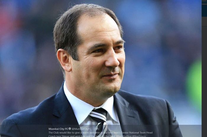 Igor Stimac resmi melatih timnas India.