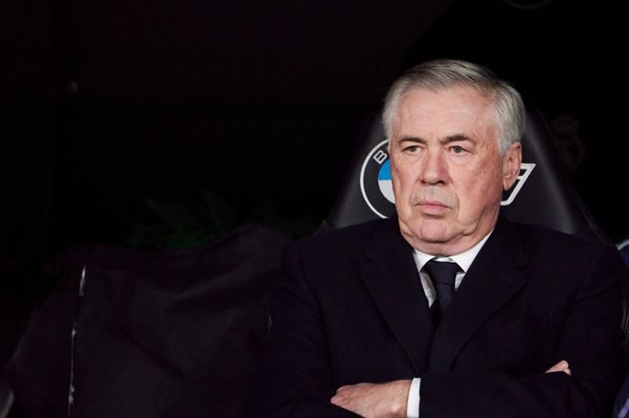 Pelatih Real Madrid, Carlo Ancelotti menorehkan 200 laga di Liga Champions saat menghadapi Man City.