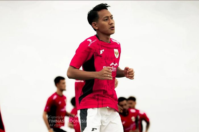 Pemain timnas Indonesia, Beckham Putra, diminta percaya diri oleh Patrick Kluivert di laga debut.