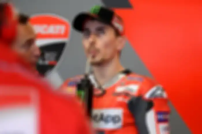 Jorge Lorenzo di MotoGP Prancis 2018