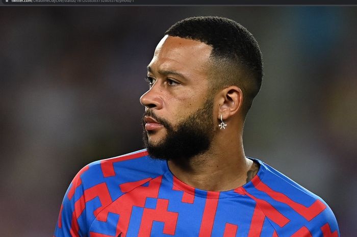 Penyerang Barcelona, Memphis Depay, dikabarkan tinggal selangkah berpindah ke Atletico Madrid pada bursa transfer musim dingin 2023.