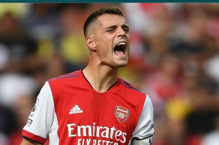 Gelandang bertahan Arsenal, Granit Xhaka.