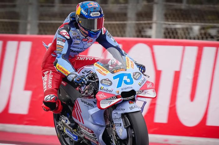 Target di MotoGP 2025 tidak mau buru-buru ditentukan oleh pembalap Gresini Racing, Alex Marquez.
