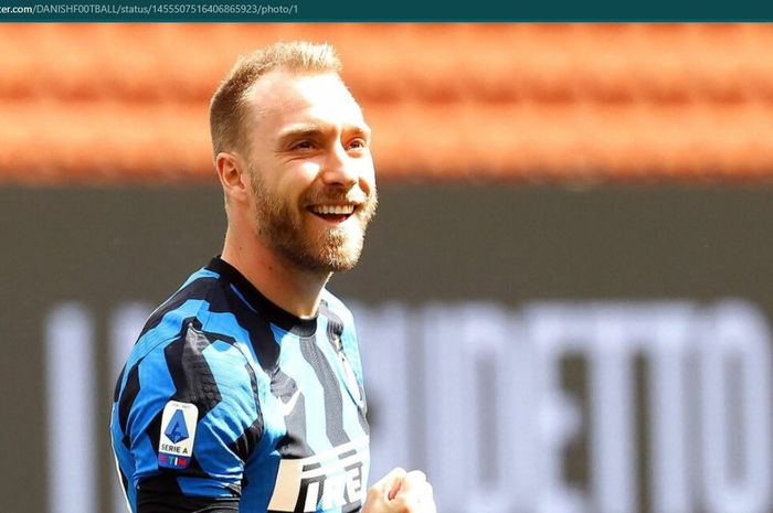 Eks gelandang serang Inter Milan asal Denmark, Christian Eriksen.