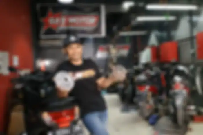 Toga Fantiarso, bos bengkel spesialis matic Gas Motor