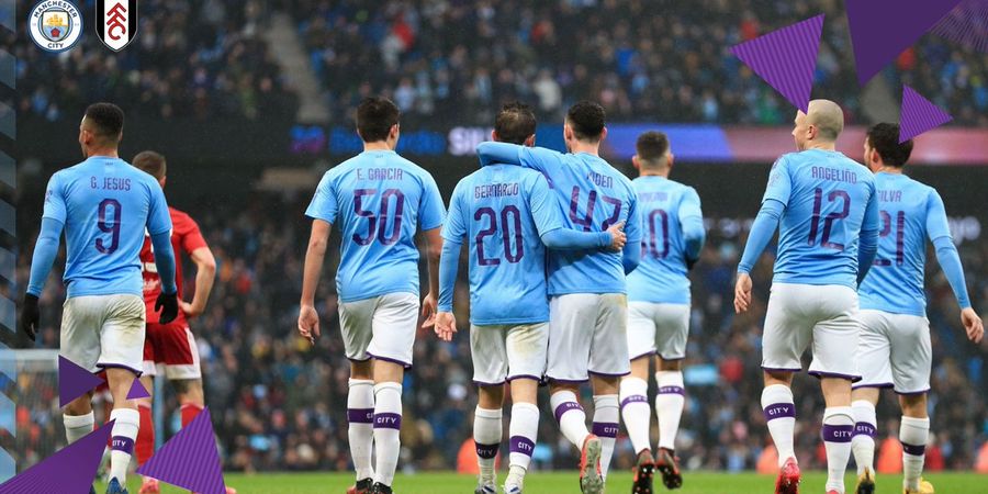 Hasil Piala FA - Kartu Merah dan 100 Gol Loloskan Manchester City