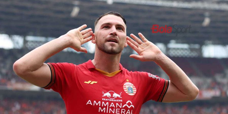 Liga 1 Molor, Nilai Pasar Striker Persija Marko Simic Anjlok