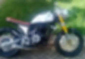 Yamaha Scorpio 2005 Caferacer Kejutan Seorang Ayah Untuk Anaknya