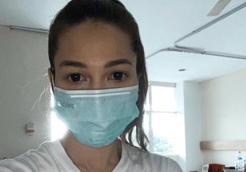Meskipun Positif Covid-19 dan Terbaring Pucat di Rumah Sakit, Andrea Dian Semangat Salurkan Donasi 1000 Baju Hazmat untuk Tenaga Medis