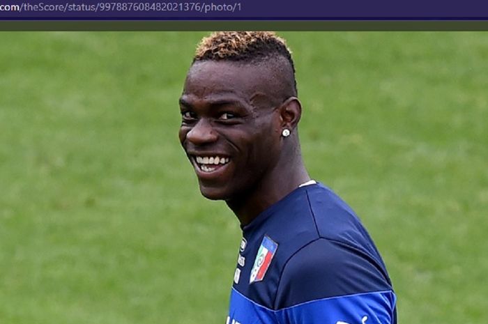  Mario Balotelli mengatakan bahwa dirinya hanya diingat ketika Italia kalah.