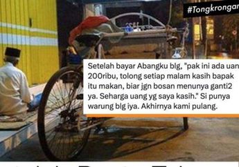 Beri Makan Gratis, Pria Ini Langsung Dapat Balasan Jalur Langit Gegara Doa Tukang Becak yang Ditolongnya: Doa Bapak Itu Menembus Langit